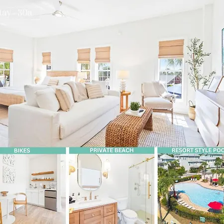 Beach Bliss By Stay On 30A- Pool, Bikes